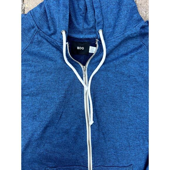 BDG Urgan Outfitters men's teal full zip jacket size large - Picture 2 of 3